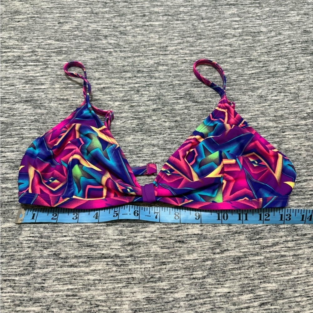 Fun Patterned Bikini Bathing Suit Size Ladies Small - Picture 3 of 7